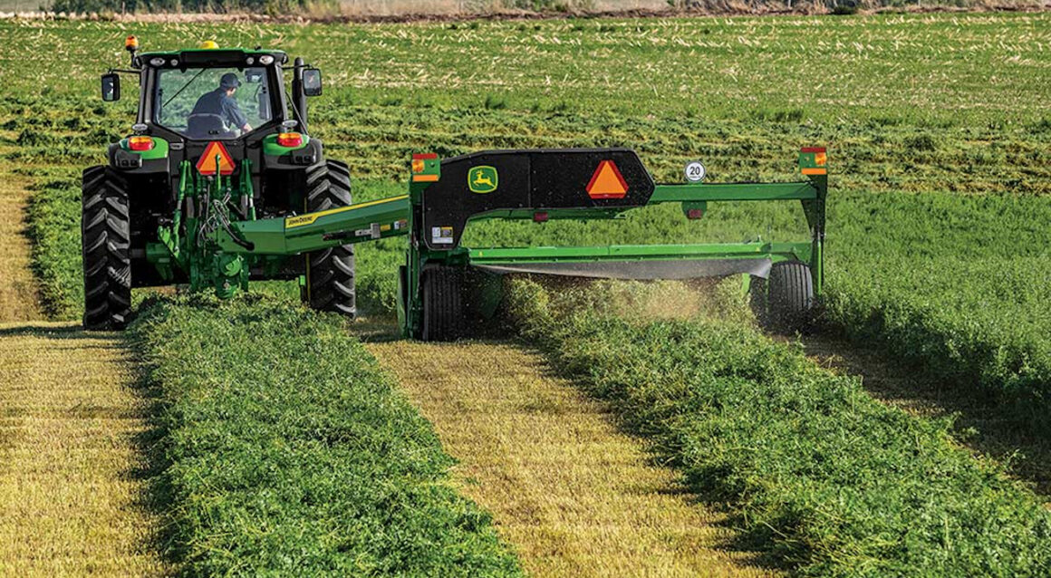 John Deere Zero Series Mower Conditioners for Improved Cut Quality