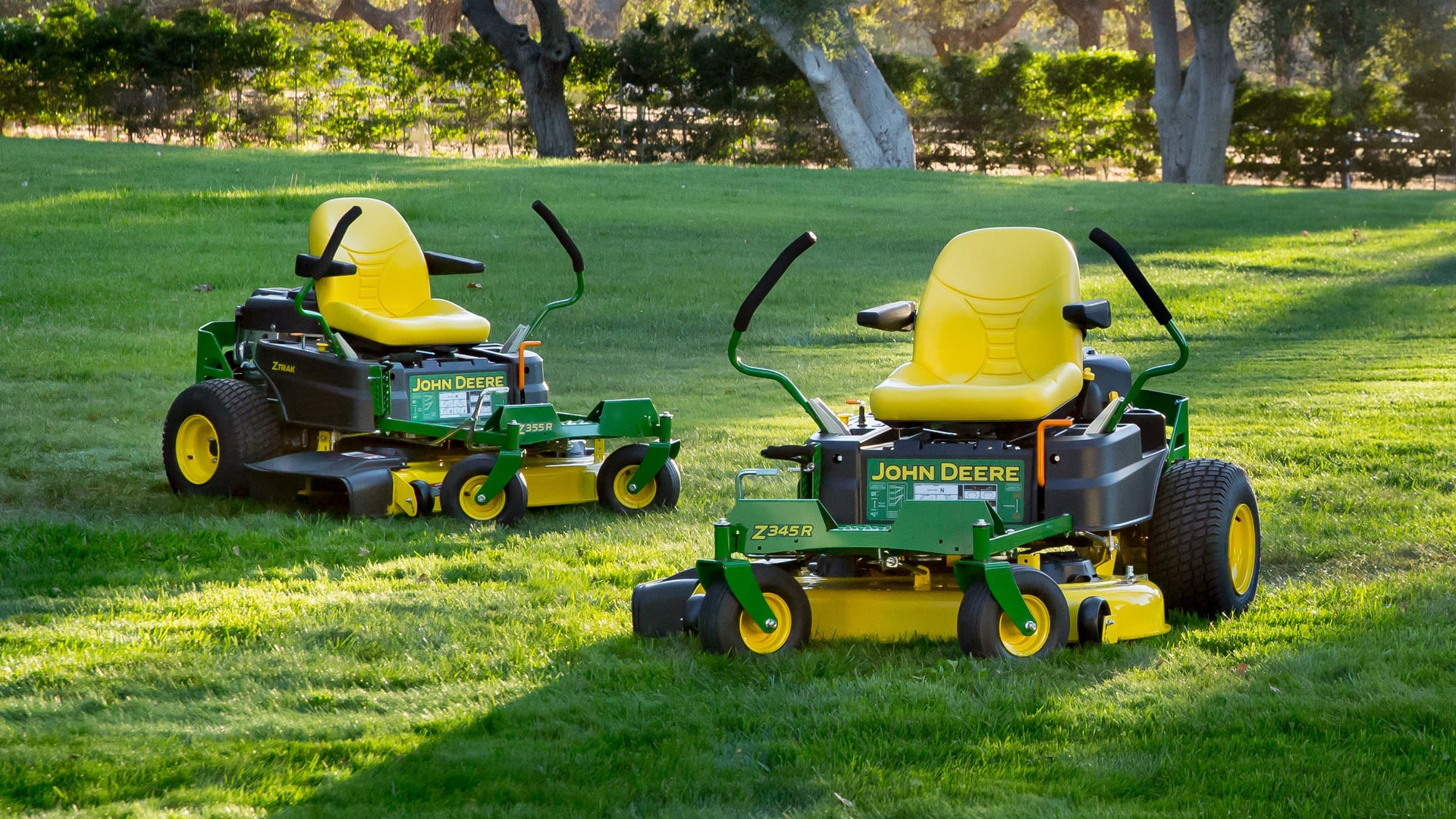 Zero turn outlet ride on mower