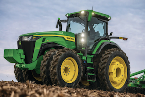 The EVT is designed to offboard electricity from the tractor to streamline additional power to reduce wheel slip and improve uphill performance.
