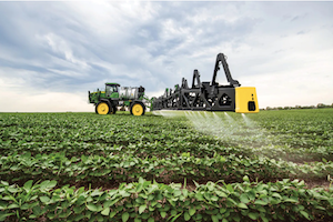 Blue River Technology, a subsidiary of John Deere, designed the targeted spray technology in See & Spray Ultimate. 