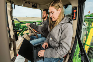 Diagnostic information will also be delivered via Customer Service ADVISOR, which has already been available through Deere dealerships.