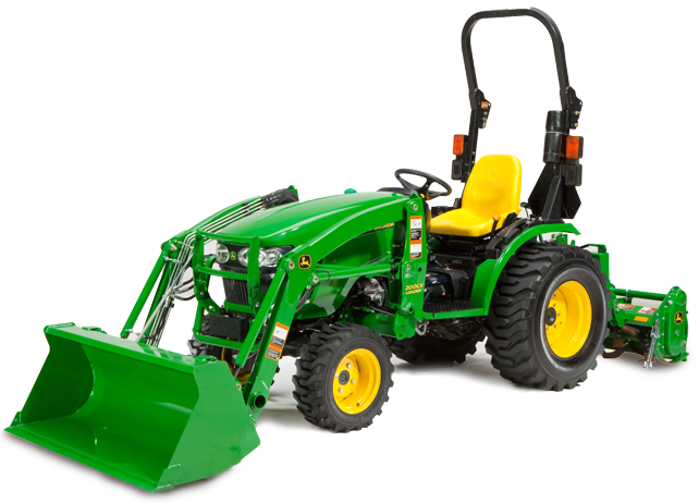 2025R Tractor, 2 Series Compact Tractors