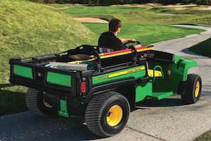 The first John Deere electric riding mower, the Electric 90, dates back to the 1970's, and John Deere has had an electric Gator, the TE 4X2 Electric, in their product lineup since 1999. 