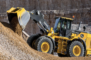 The 744 P-tier, 824 P-tier, 844 P-tier and 904 P-tier wheel loader models are now available to customers in the U.S. and Canada. 