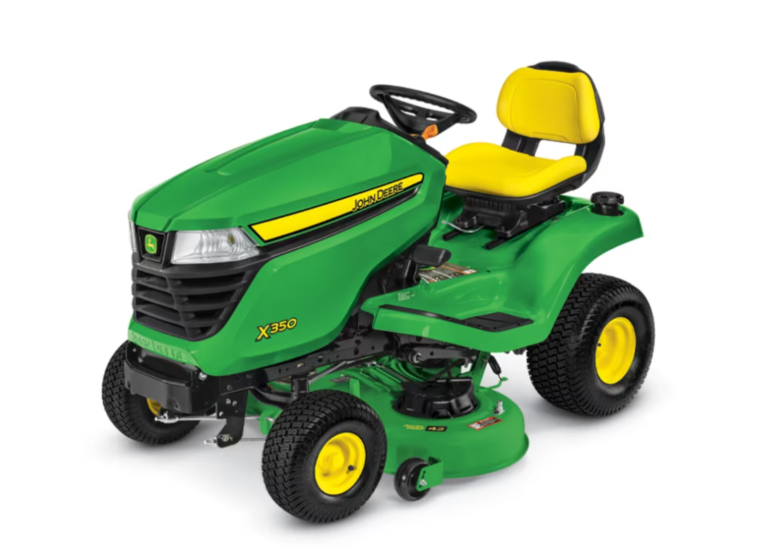 The John Deere X350