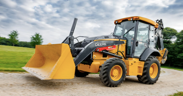 Some of the products being displayed at the event include the John Deere 744 X-Tier wheel loader and John Deere 850 X-Tier dozer. 