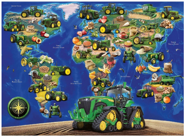 300 Piece John Deere World Puzzle