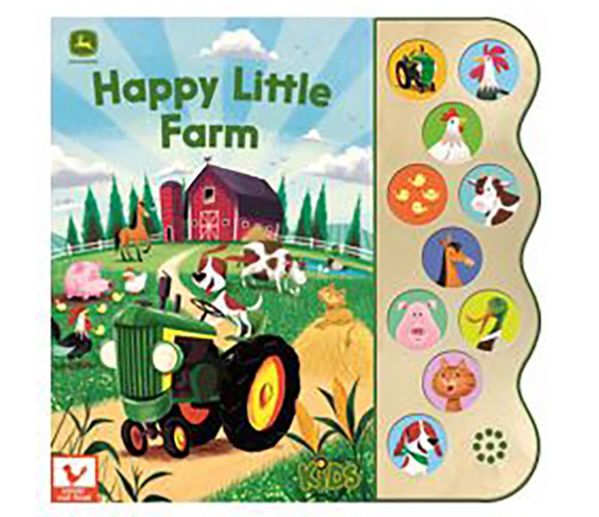 John Deere Happy Little Farm 10-Button Sound Book