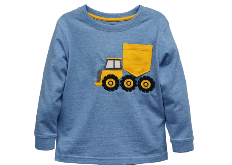 John Deere Toddler Construction Long Sleeve T-Shirt