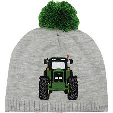 John Deere Tractor Coming & Going BeanieBeanie