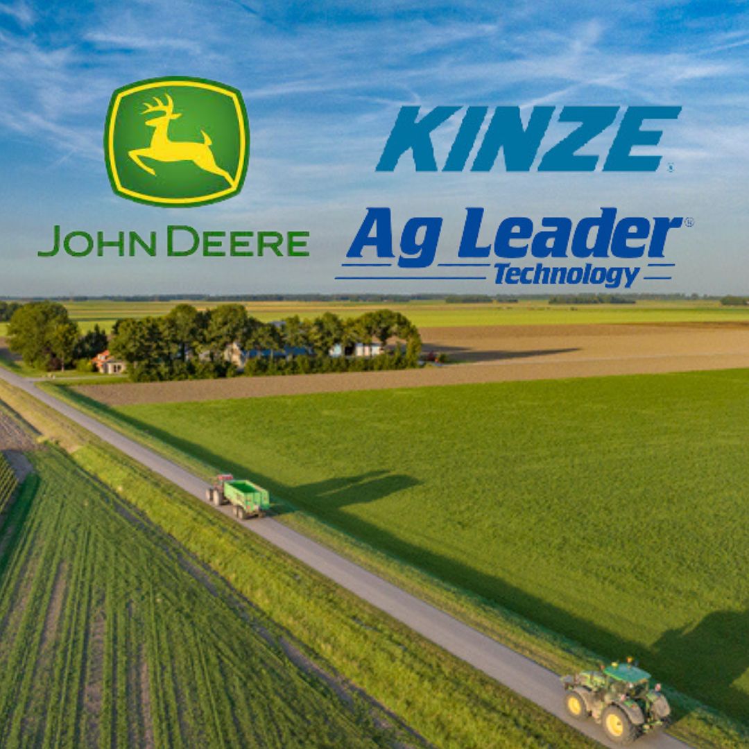 John Deere, Kinze, and Ag Leader come together to ensure farmers have seamless and compatible equipment data integration.