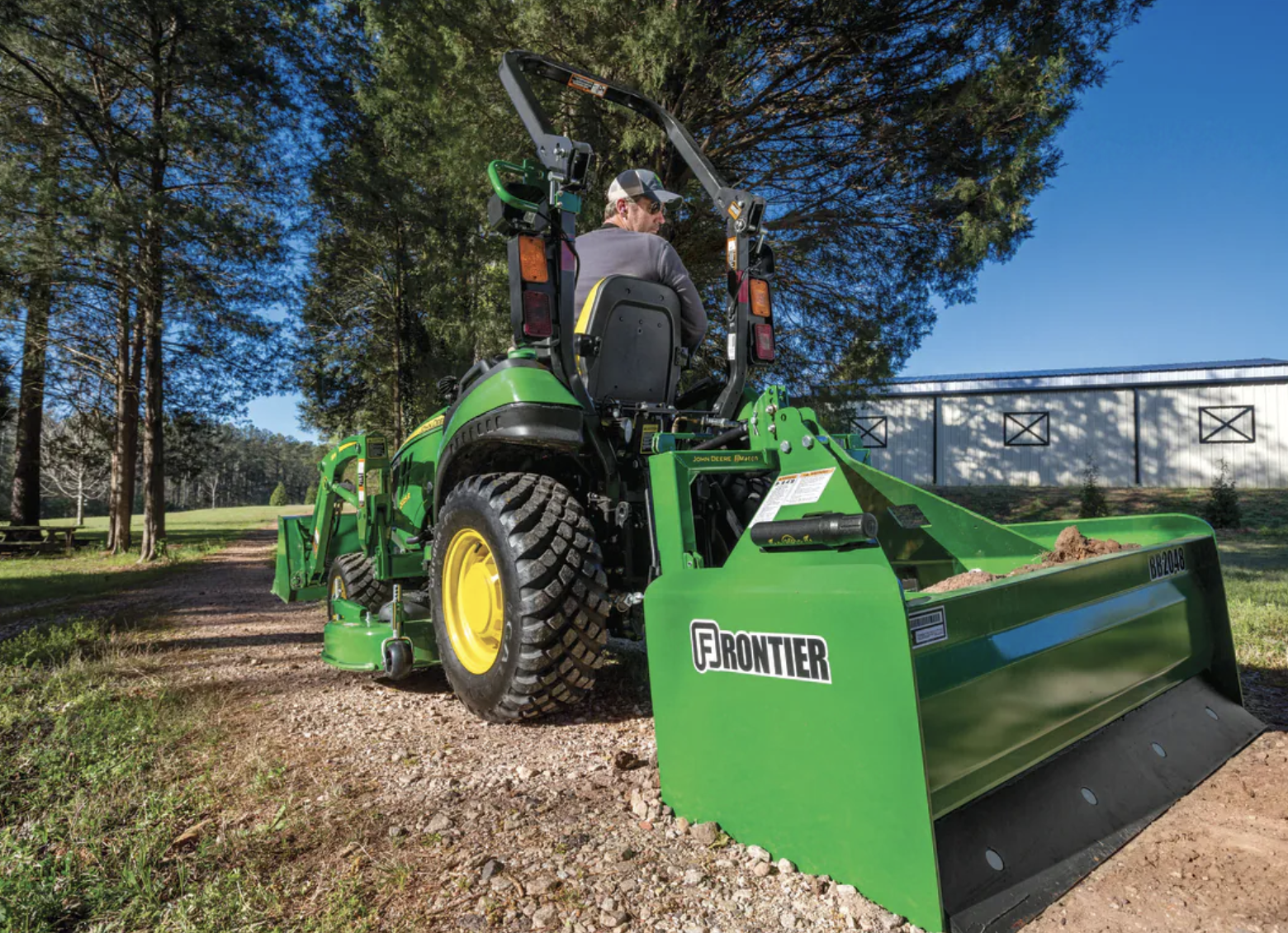 How to Regrade Your Driveway with a Three-Point Box Blade | MachineFinder