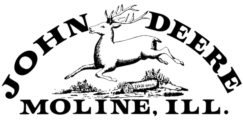 The first John Deere logo